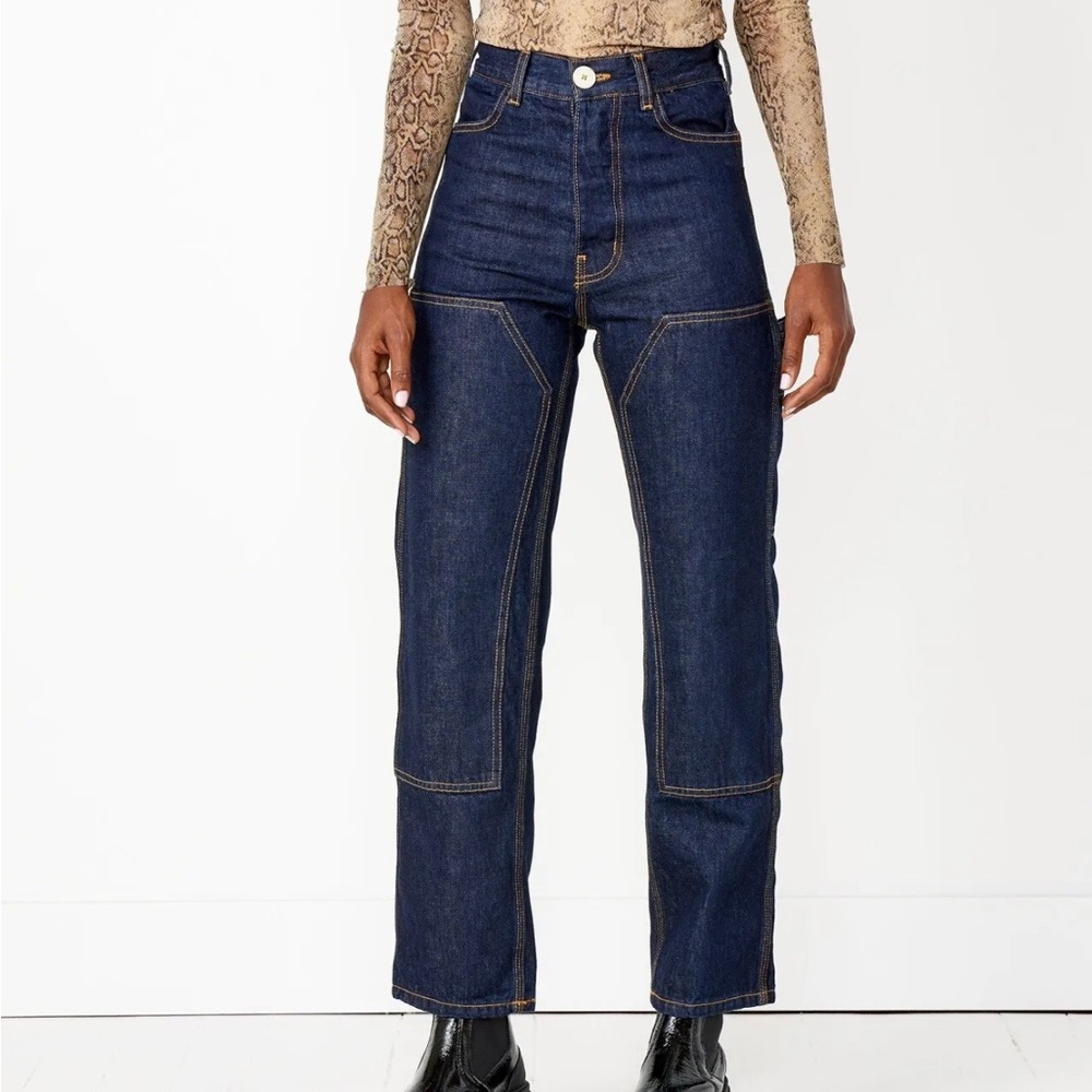 ISO Jesse Kamm Handy Pants in Dark Blue - size 10